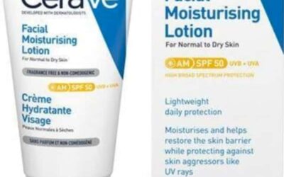 CERAVE: Loción Hidratante de Rostro con SPF50